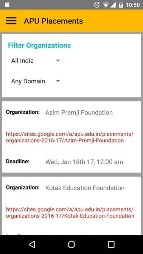 APU Placements скриншот 2