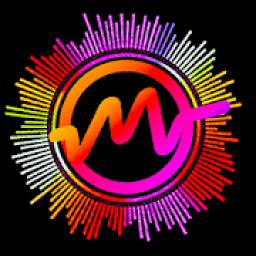 Magicaly: Mbit Video Maker - Wave Bit Music Status