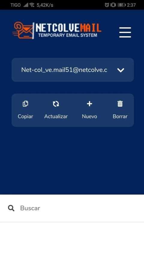 Netcolve Mail - Correo electrónico temporal gratis screenshot 4