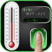 Temperature Measure Apps Prank