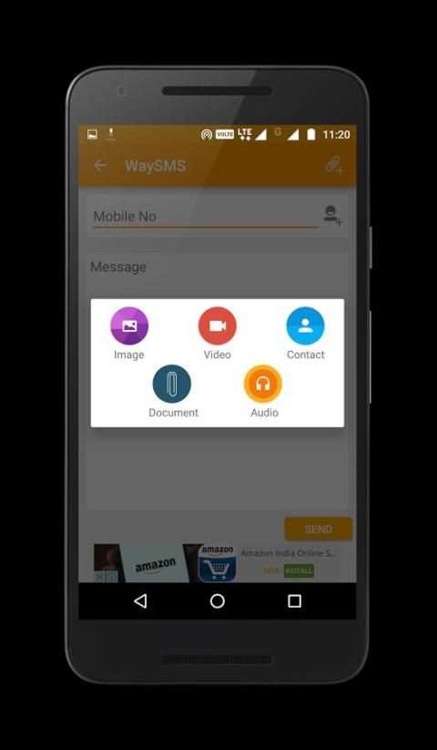WaySMS (Free SMS) 1 تصوير الشاشة