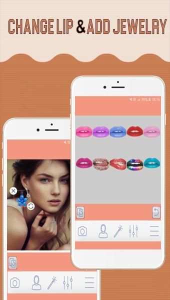 Makeup Selfie Camera скриншот 4