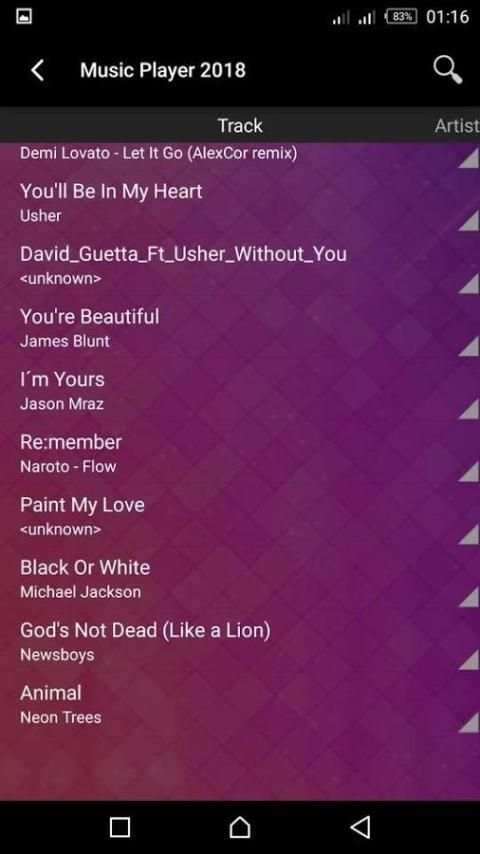 Music Player 2018 3 تصوير الشاشة