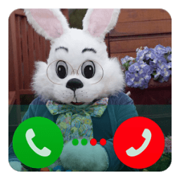 Easter Bunny Fake Call أيقونة
