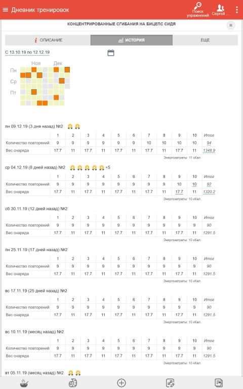 Мой здоровый рацион: дневник питания и тренировок screenshot 15