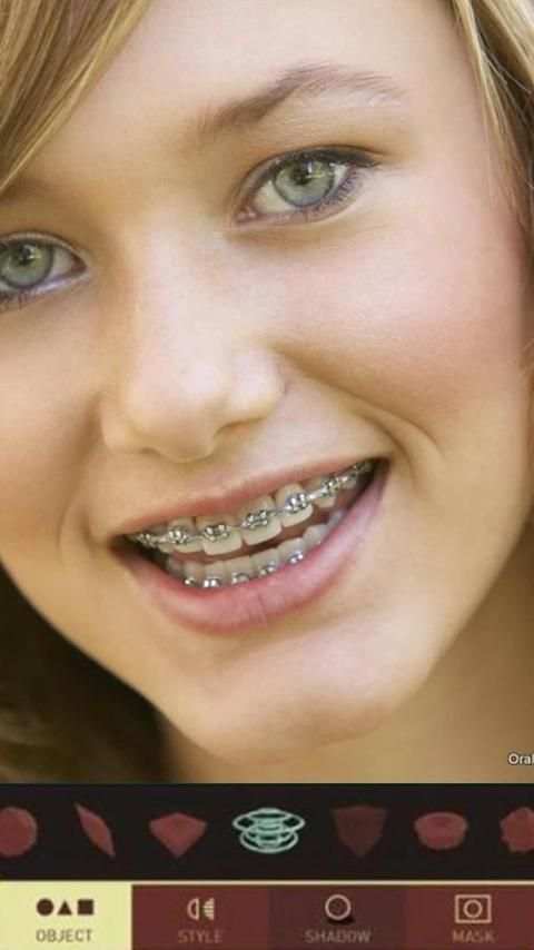 Braces-Braces Teeth Maker screenshot 1