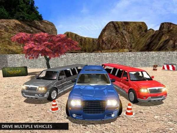 Offroad Uphill Limo Driving 3D स्क्रीनशॉट 9