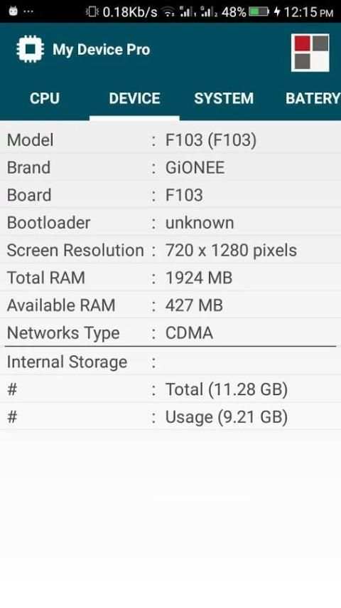 MyDevice Pro (Syteminfo) 2 تصوير الشاشة