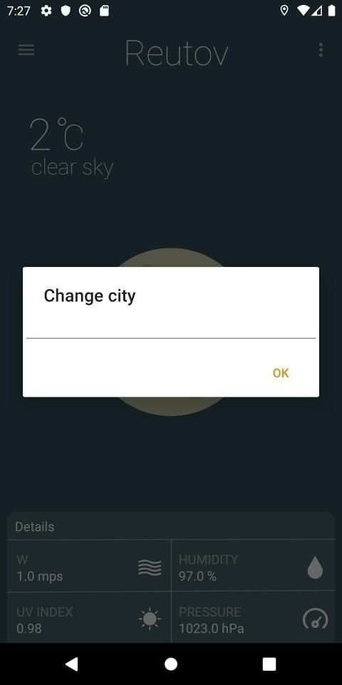 WeatherApp screenshot 3