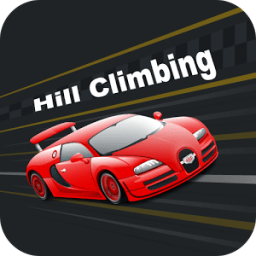 Mountain climb race icon
