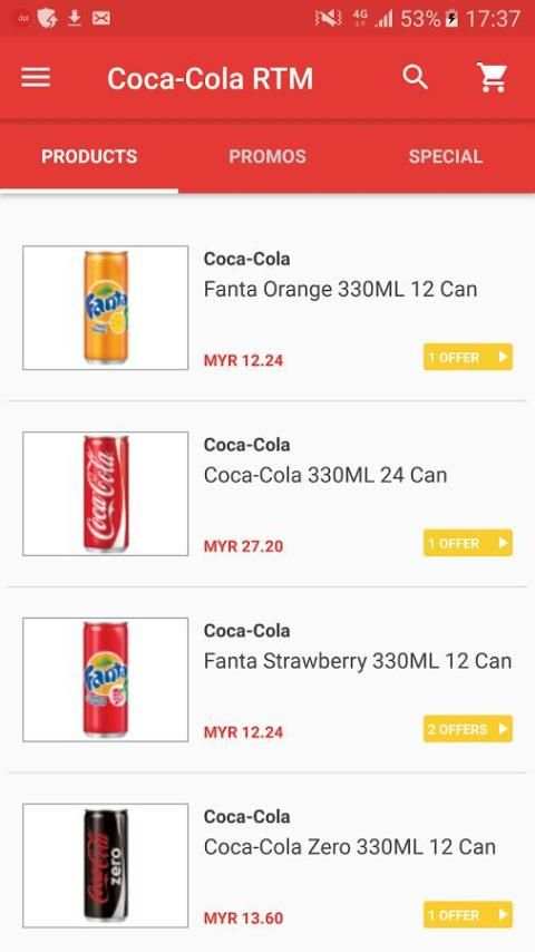 Coca-Cola Retail Ordering screenshot 3