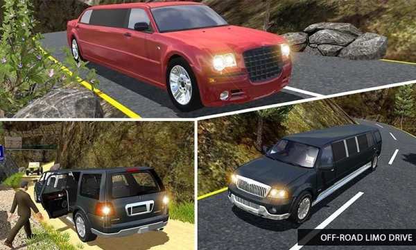 Offroad Uphill Limo Driving 3D स्क्रीनशॉट 18