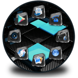 SL Square 3d Theme أيقونة