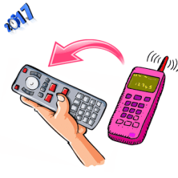 حول تليفونك الى ريموت Prank أيقونة