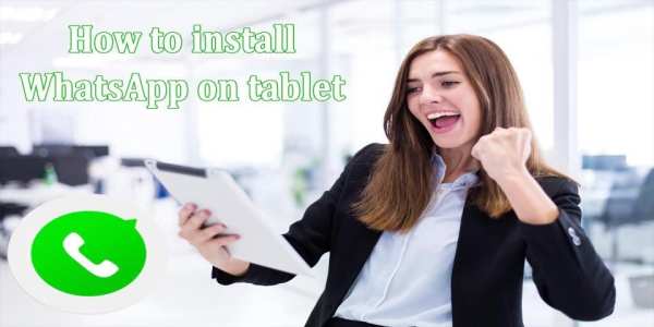 Guide WhatsApp on tablet screenshot 2