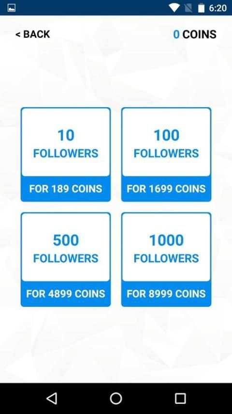 Followers for Instagram screenshot 1