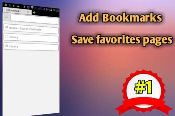 Web Browser Android screenshot 3