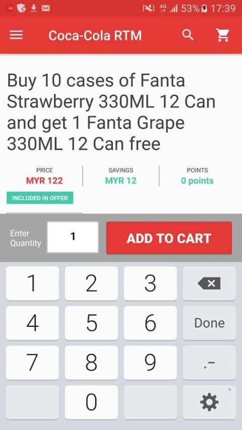 Coca-Cola Retail Ordering screenshot 2