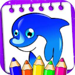 Coloring Dolphins