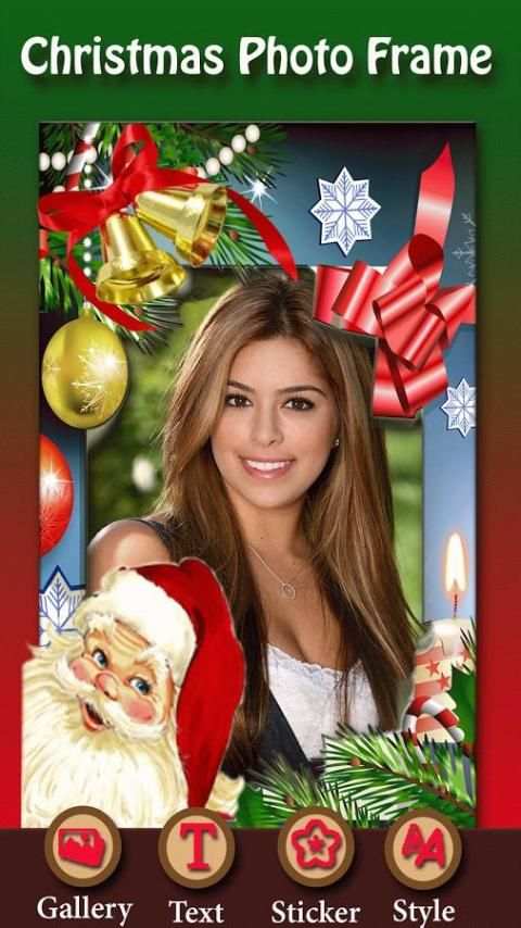 Christmas Photo Frame скриншот 2