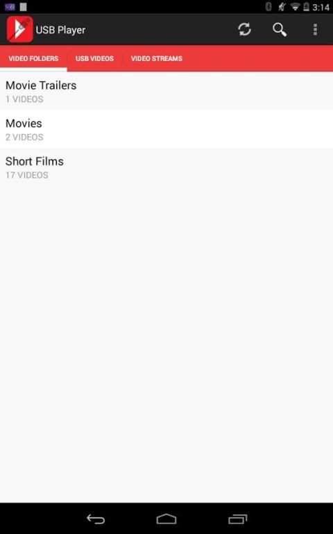 USB Video Player - OTG Player скриншот 2