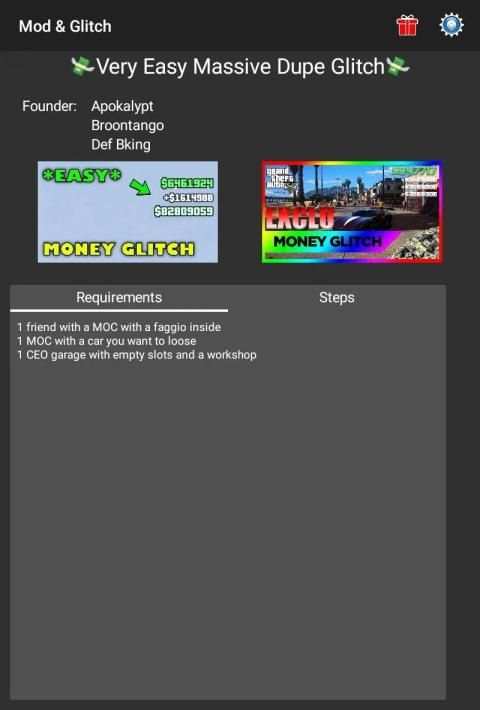 Mod & Glitch screenshot 1