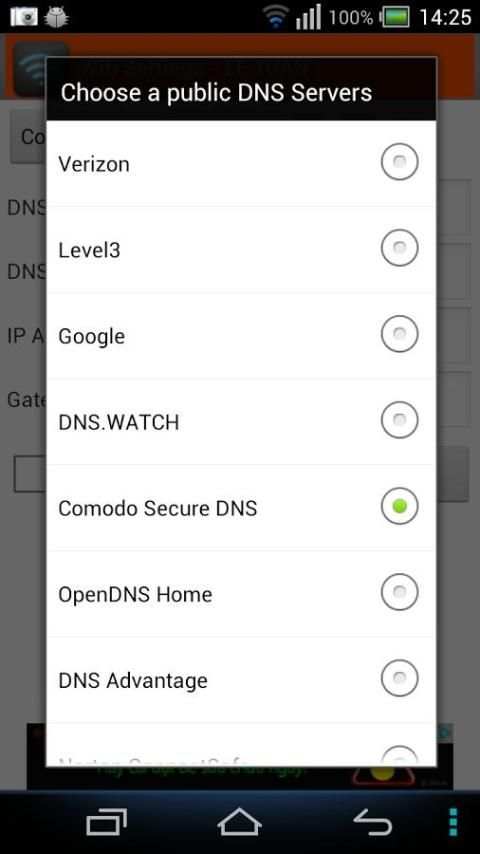 WiFi Settings (dns,ip,gateway) screenshot 6