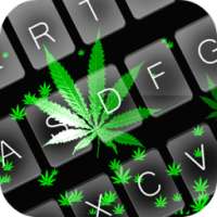 Falling Weed Keyboard Theme