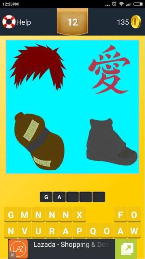Iconic Ninja Konoha Quiz screenshot 1