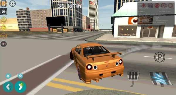 Sports Car Simulator 3D स्क्रीनशॉट 1