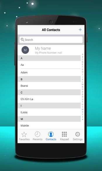 I Call Screen : OS 10 Dailer 2 تصوير الشاشة