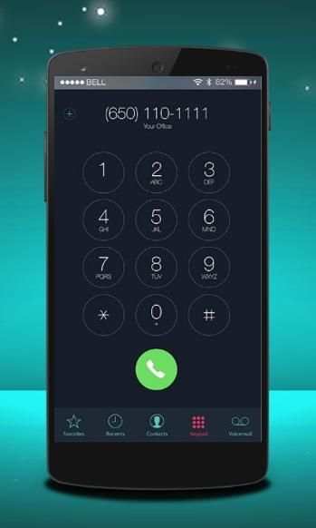 I Call Screen : OS 10 Dailer 5 تصوير الشاشة