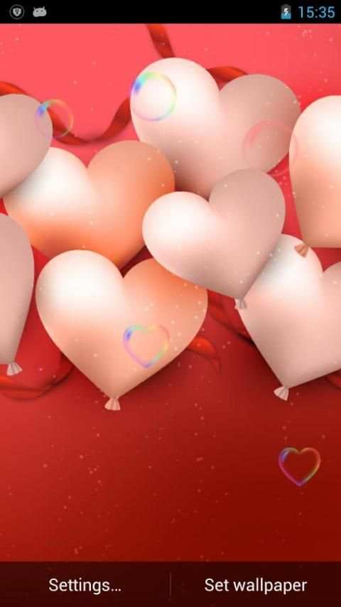 Power Love Live Wallpaper स्क्रीनशॉट 2