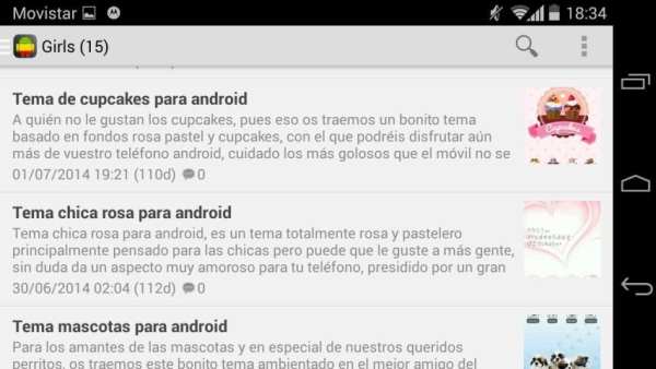 Temas para Android screenshot 2