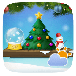 Christmas Weather Widget Theme أيقونة