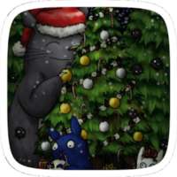 عيد الميلاد موضوع شجرة