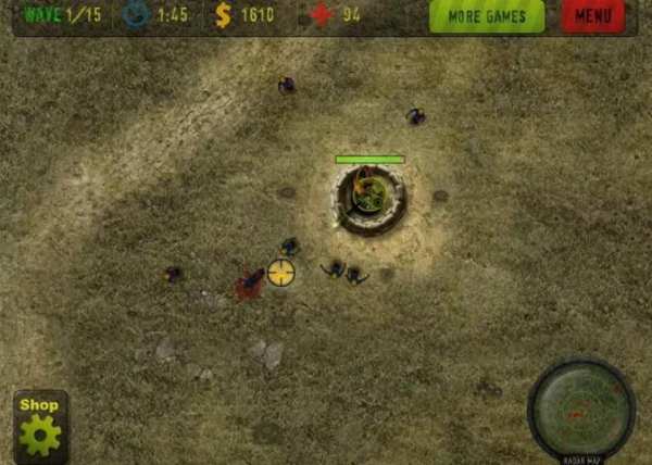 Anti Zombie Defend screenshot 2