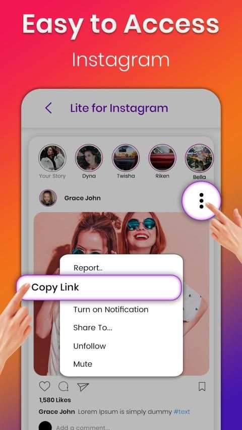 Lite For Instagram & IGTV: Web Insta For Instagram screenshot 5