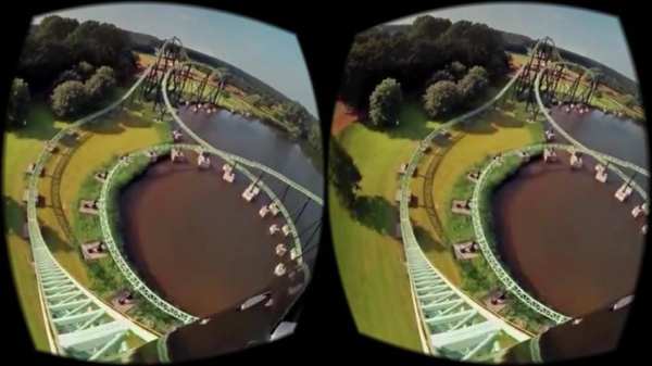 Roller Coaster Tube VR 3 تصوير الشاشة