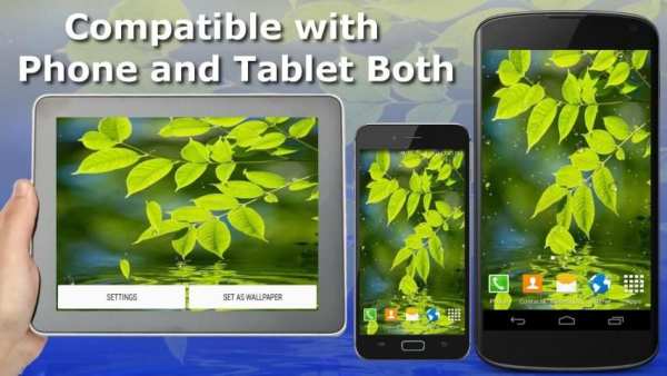 Nature Live Wallpaper 5 تصوير الشاشة