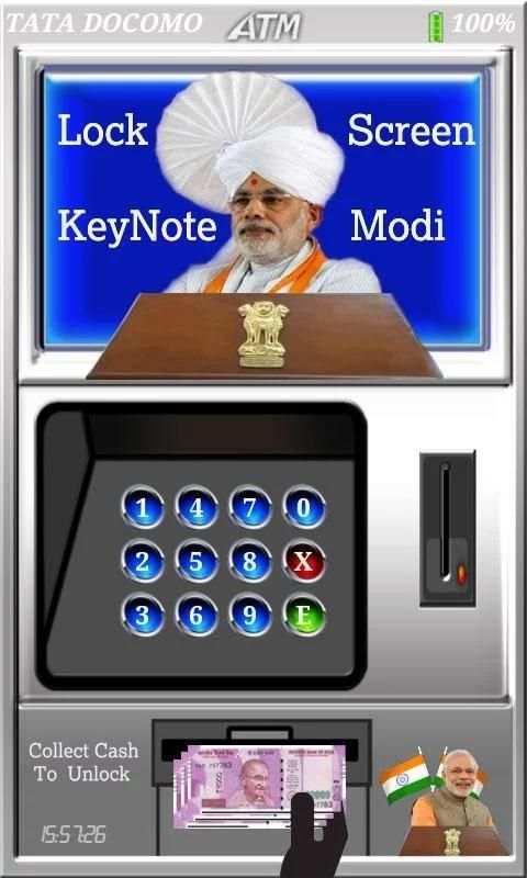 Modi ATM Keynote Lockscreen скриншот 10