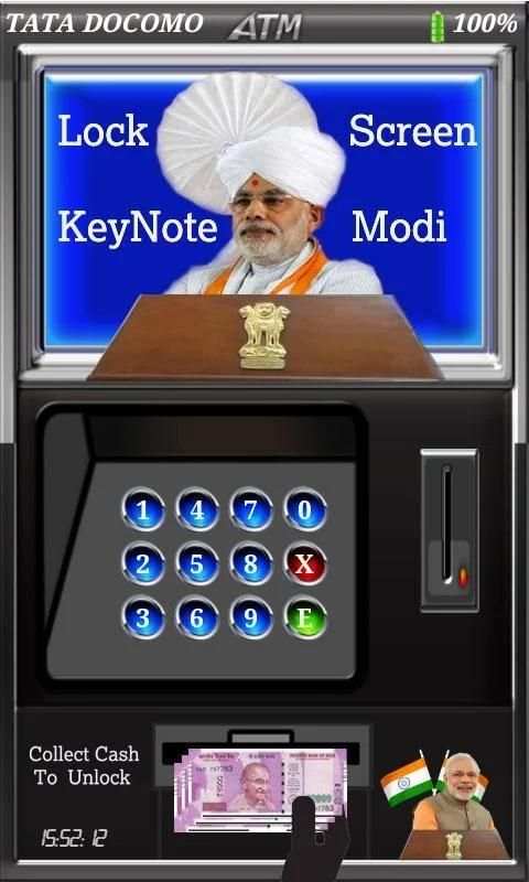 Modi ATM Keynote Lockscreen screenshot 7