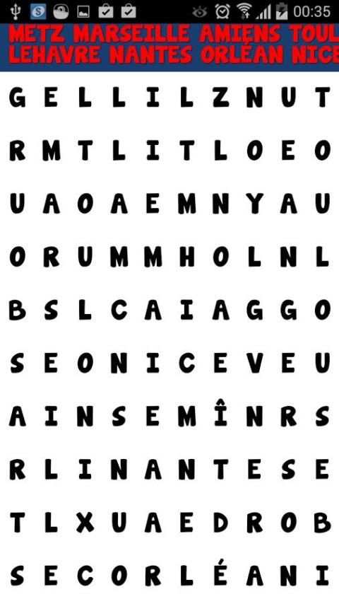 Mots Mêlés en Français screenshot 3