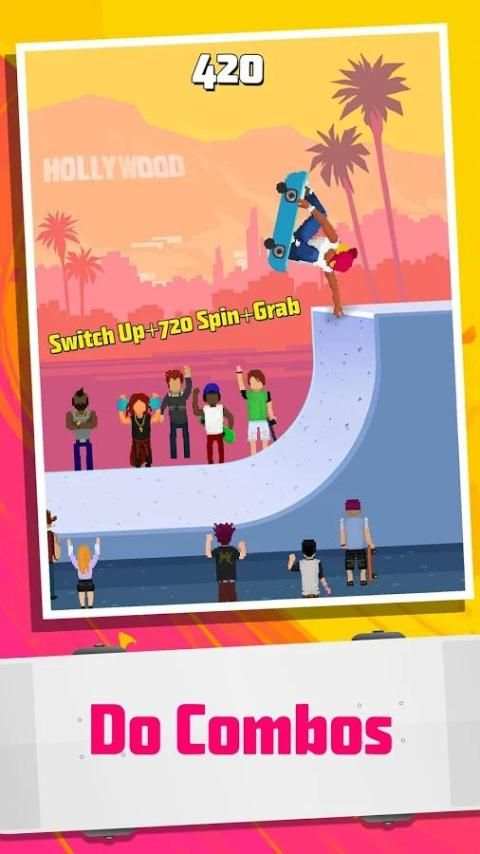 Halfpipe Hero - Skateboarding screenshot 8