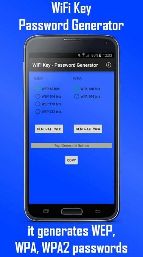 WiFi Key - Password Generator screenshot 2