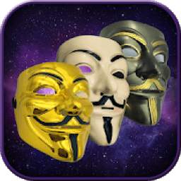 Anonymous Mask on Face camera Photo Editor