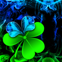 GO Launcher темa зеленого дыма иконка