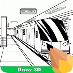 How To Draw 3D icon