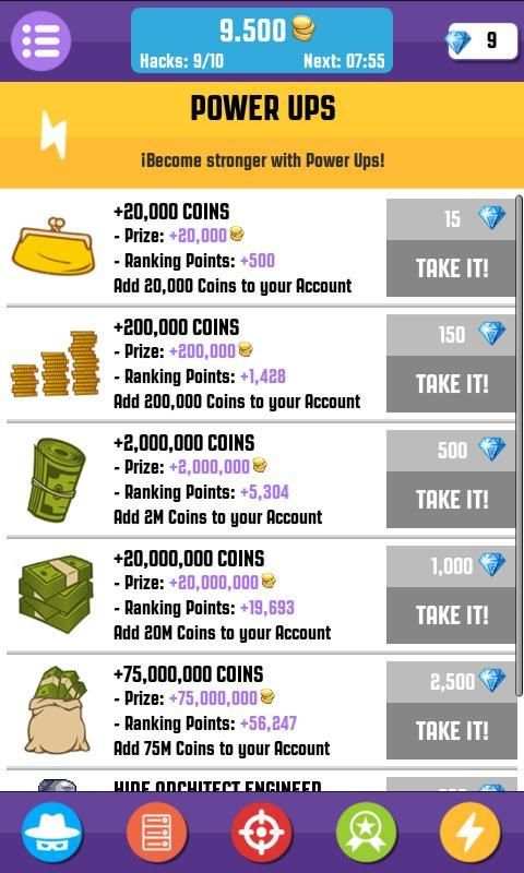 Hacker Game App - Simulation скриншот 1