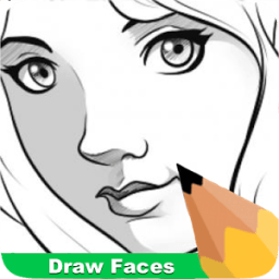 How To Draw Faces أيقونة
